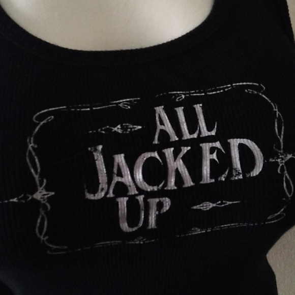 Cow Girl ribbed tank top - Picture 2 of 2